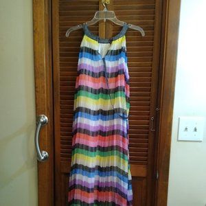 Multi-Colored Maxi Dress